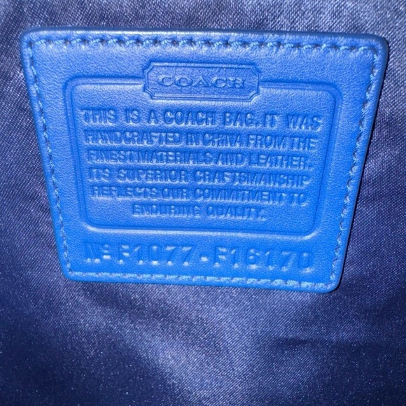 Coach Poppy Signature Sateen Tote - Picture 7 of 9